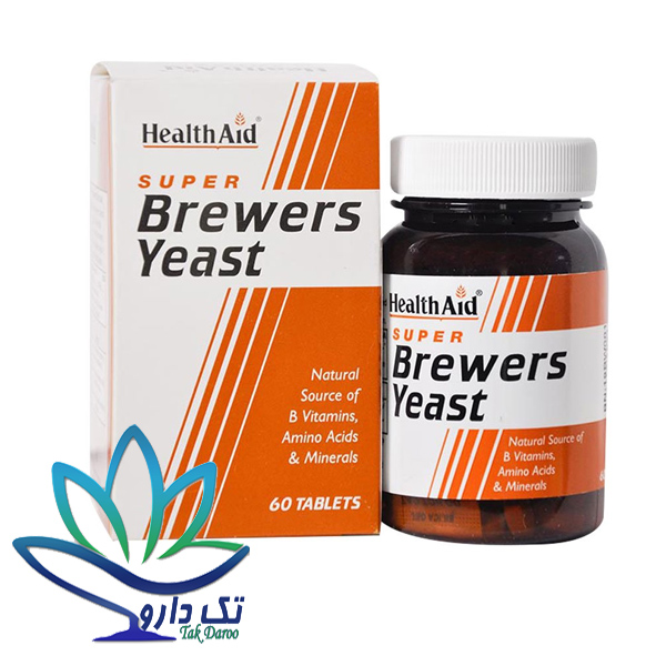 قرص مخمر آبجو هلث اید 60 عددی